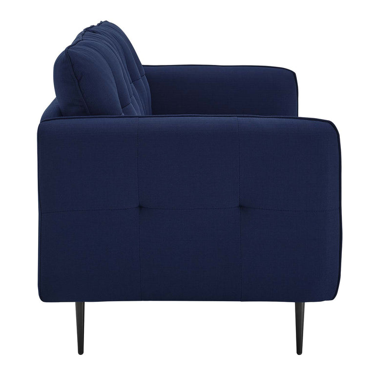 Cameron Tufted Fabric Sofa in Royal Blue, EEI-4451-ROY