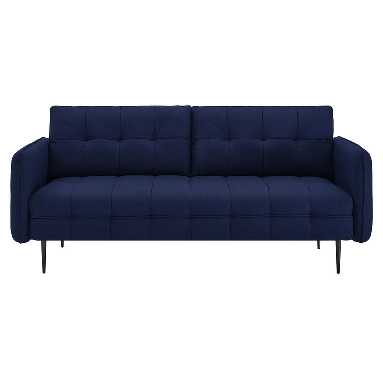 Cameron Tufted Fabric Sofa in Royal Blue, EEI-4451-ROY