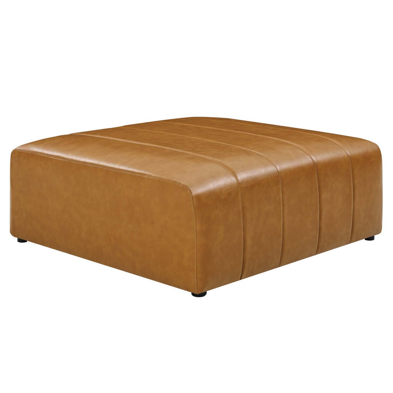Bartlett Vegan Leather 4-Piece Sectional Sofa in Tan, EEI-4517-TAN