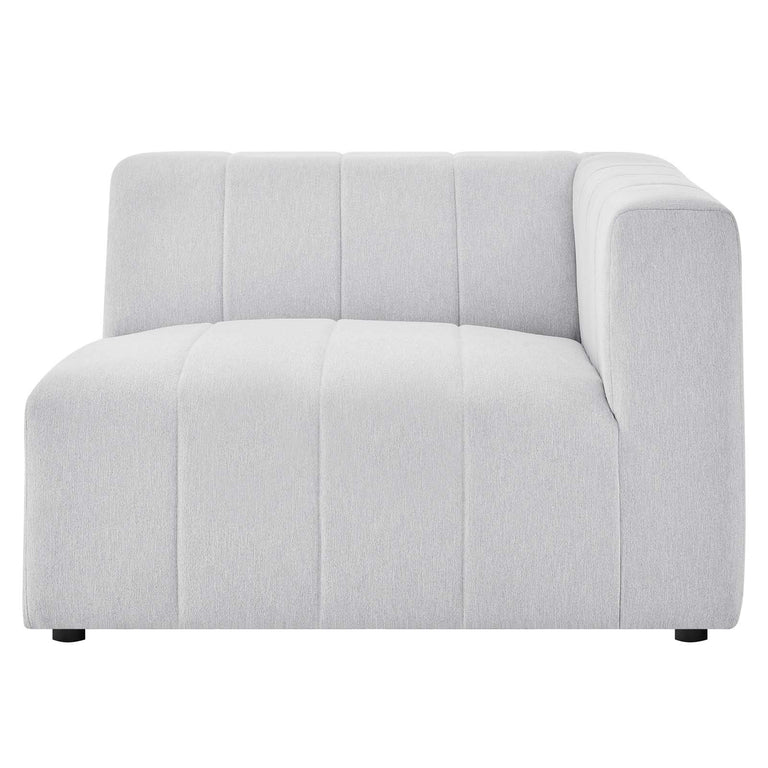 Bartlett Upholstered Fabric 4-Piece Sectional Sofa in Ivory, EEI-4518-IVO