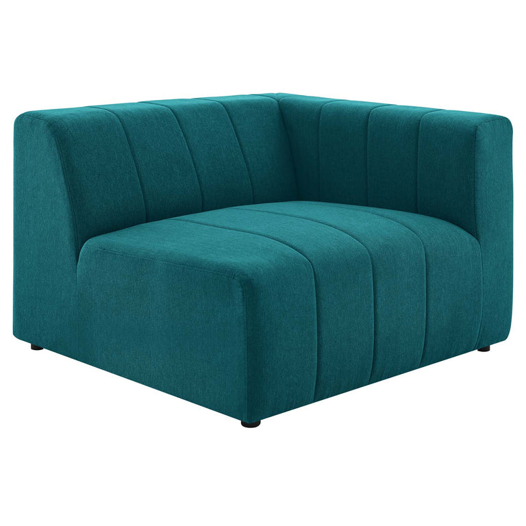 Bartlett Upholstered Fabric 5-Piece Sectional Sofa in Teal, EEI-4531-TEA