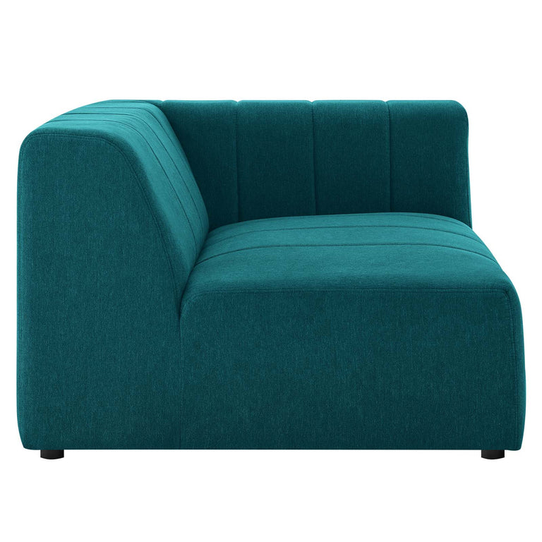Bartlett Upholstered Fabric 5-Piece Sectional Sofa in Teal, EEI-4531-TEA