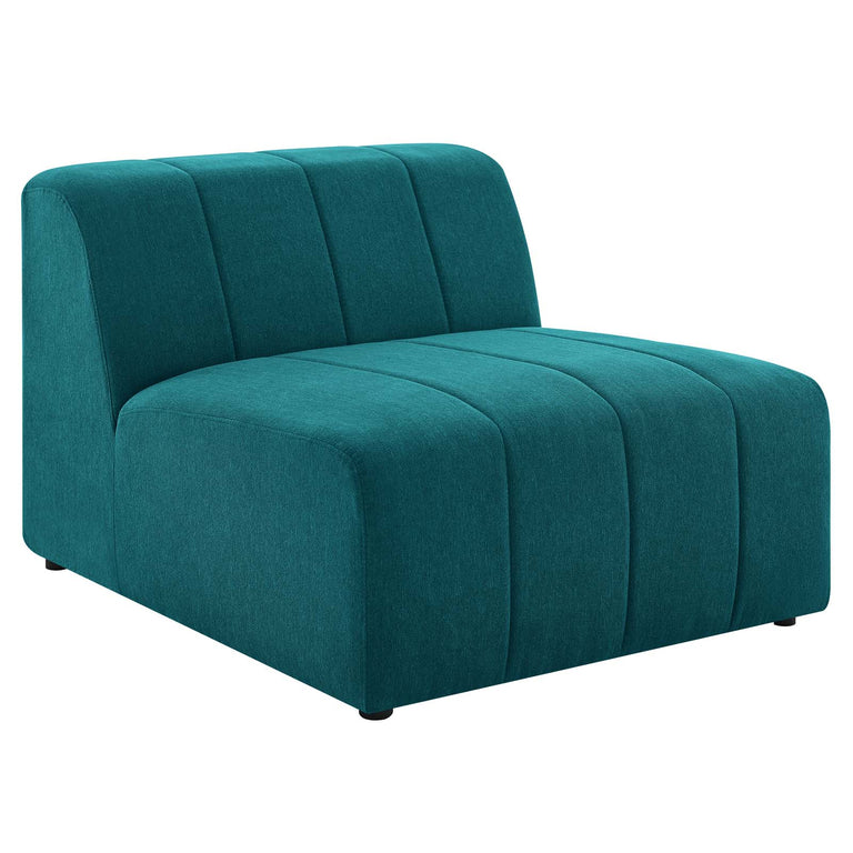 Bartlett Upholstered Fabric 5-Piece Sectional Sofa in Teal, EEI-4531-TEA