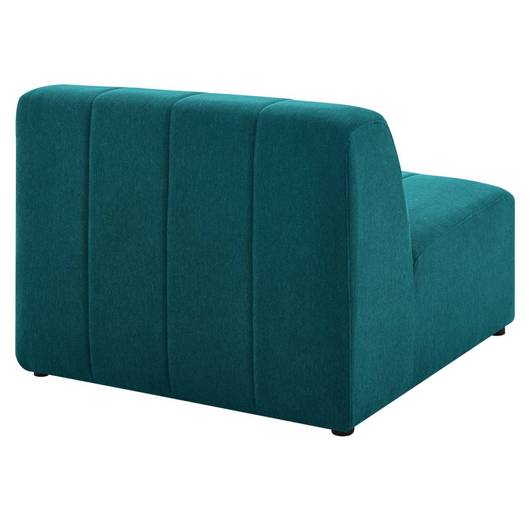 Bartlett Upholstered Fabric 5-Piece Sectional Sofa in Teal, EEI-4531-TEA