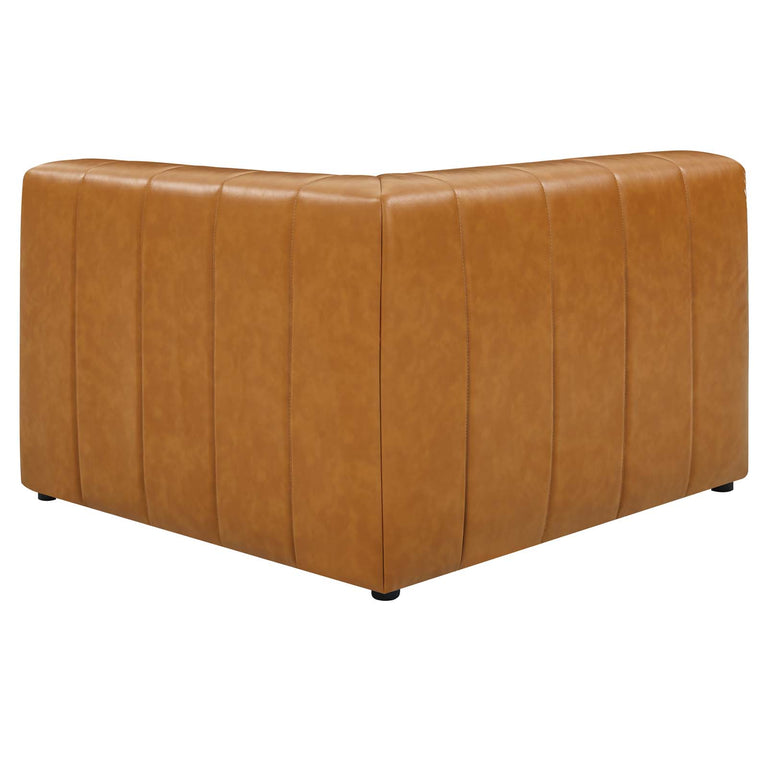 Bartlett Vegan Leather 5-Piece Sectional Sofa in Tan, EEI-4532-TAN