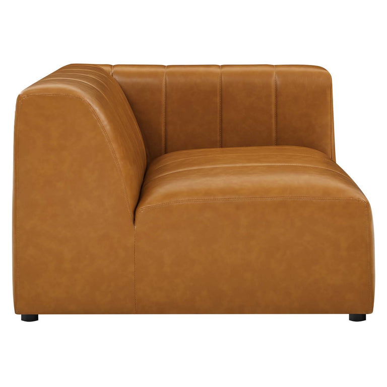 Bartlett Vegan Leather 6-Piece Sectional Sofa in Tan, EEI-4534-TAN
