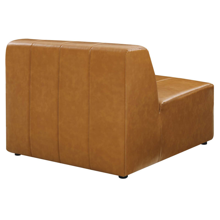 Bartlett Vegan Leather 6-Piece Sectional Sofa in Tan, EEI-4534-TAN