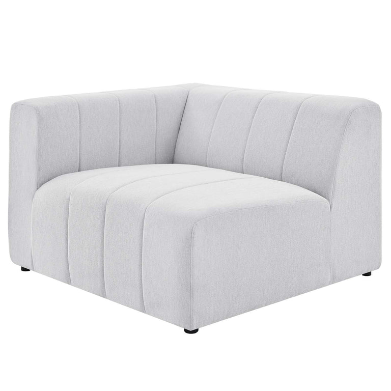 Bartlett Upholstered Fabric 8-Piece Sectional Sofa in Ivory, EEI-4535-IVO