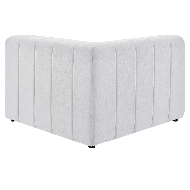 Bartlett Upholstered Fabric 8-Piece Sectional Sofa in Ivory, EEI-4535-IVO