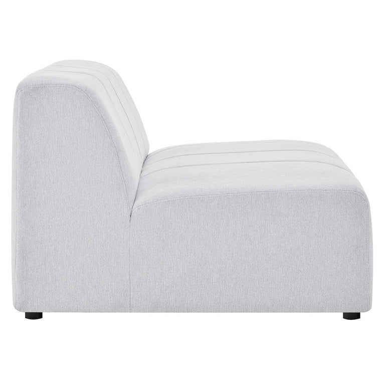 Bartlett Upholstered Fabric 8-Piece Sectional Sofa in Ivory, EEI-4535-IVO