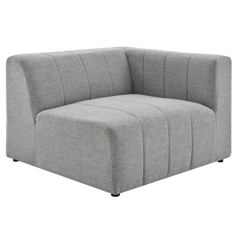 Bartlett Upholstered Fabric 8-Piece Sectional Sofa in Light Gray, EEI-4535-LGR