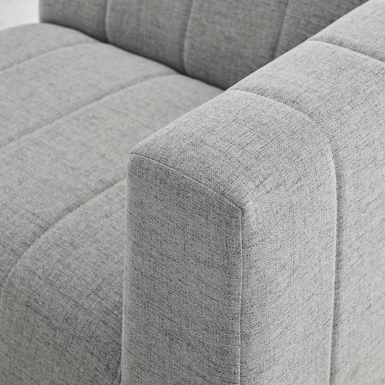 Bartlett Upholstered Fabric 8-Piece Sectional Sofa in Light Gray, EEI-4535-LGR