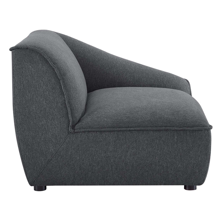 Comprise 4-Piece Sofa in Charcoal, EEI-5408-CHA