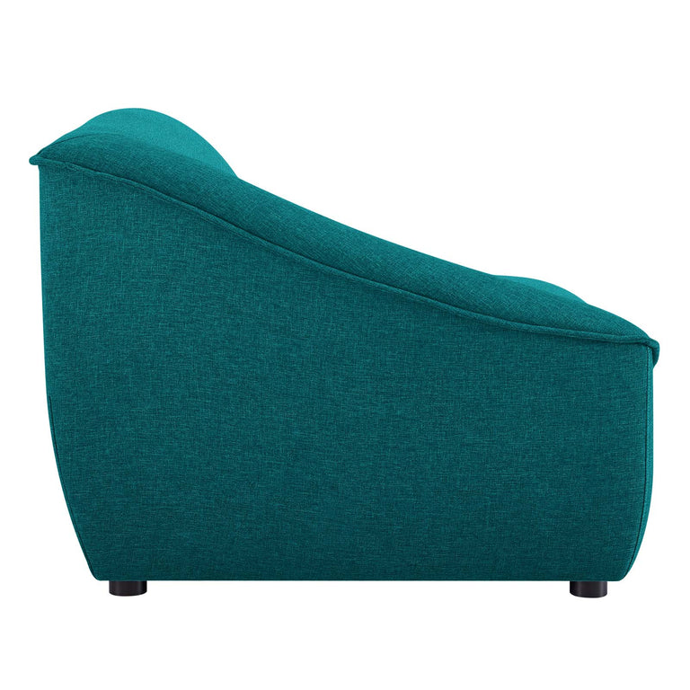 Comprise 6-Piece Sectional Sofa in Teal, EEI-5411-TEA