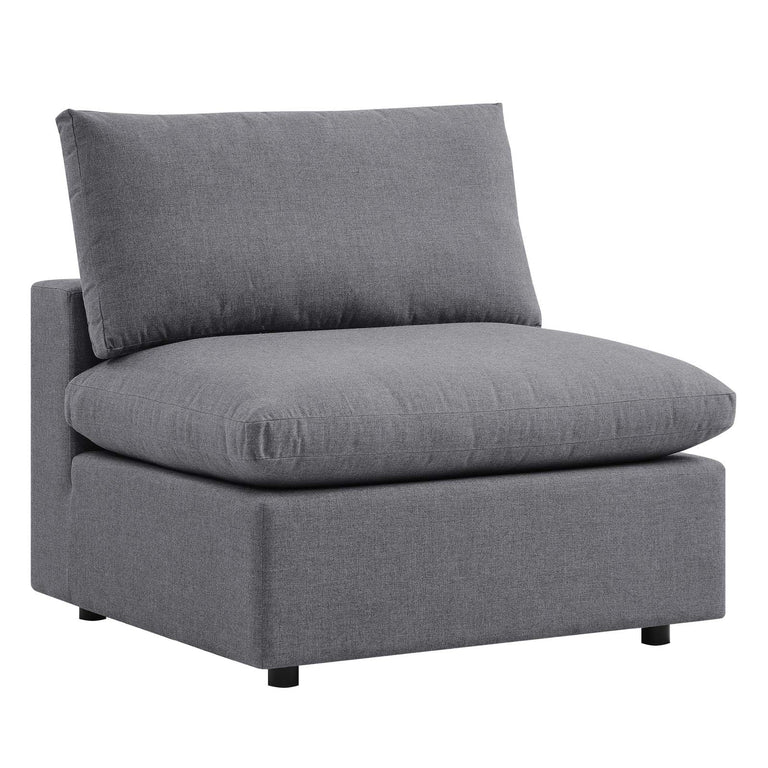 Commix  Sunbrella® Outdoor Patio Sofa in Gray, EEI-5579-SLA