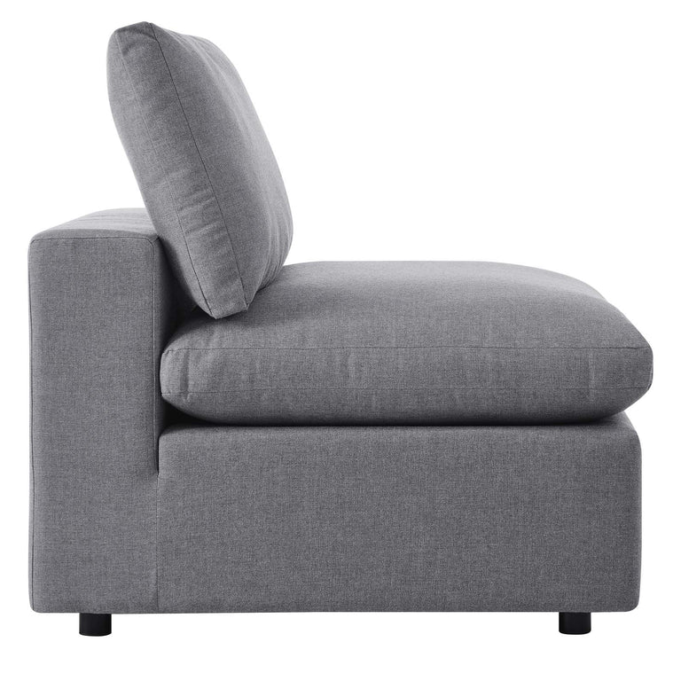 Commix  Sunbrella® Outdoor Patio Sofa in Gray, EEI-5579-SLA