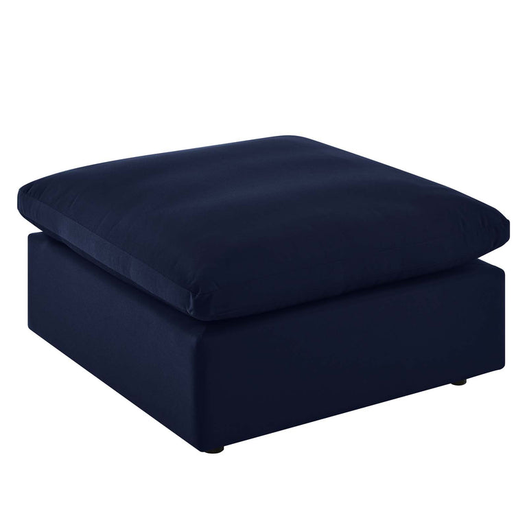 Commix 4-Piece Sunbrella® Outdoor Patio Sectional Sofa in Navy, EEI-5581-NAV
