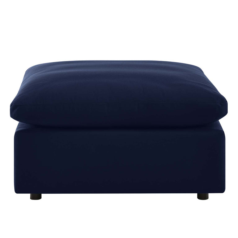 Commix 4-Piece Sunbrella® Outdoor Patio Sectional Sofa in Navy, EEI-5581-NAV