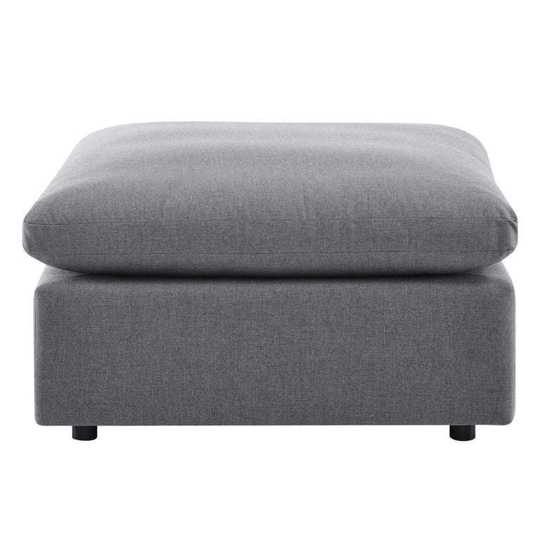 Commix 4-Piece Sunbrella® Outdoor Patio Sectional Sofa in Gray, EEI-5581-SLA