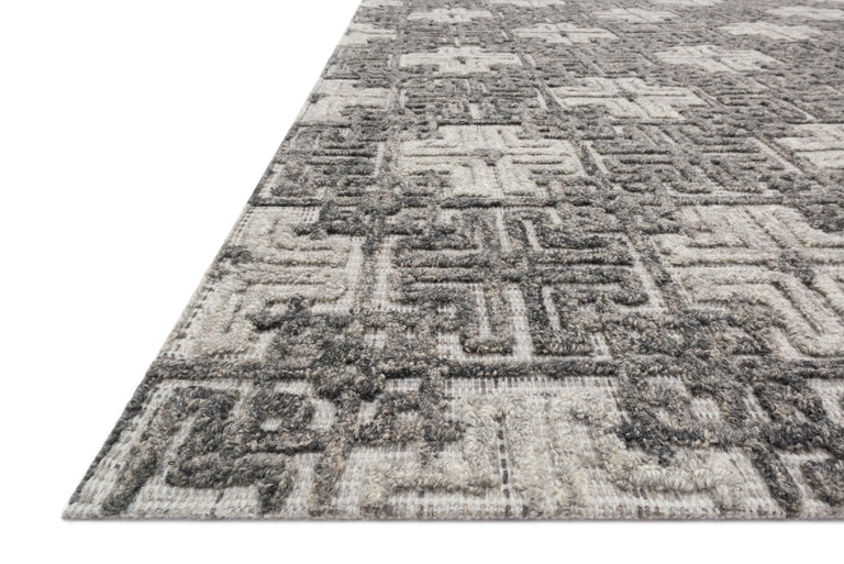 Loloi Rugs Ehren Collection Rug in Charcoal, Fog - 11'6" x 15'