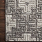 Loloi Rugs Ehren Collection Rug in Charcoal, Fog - 7'9" x 9'9"