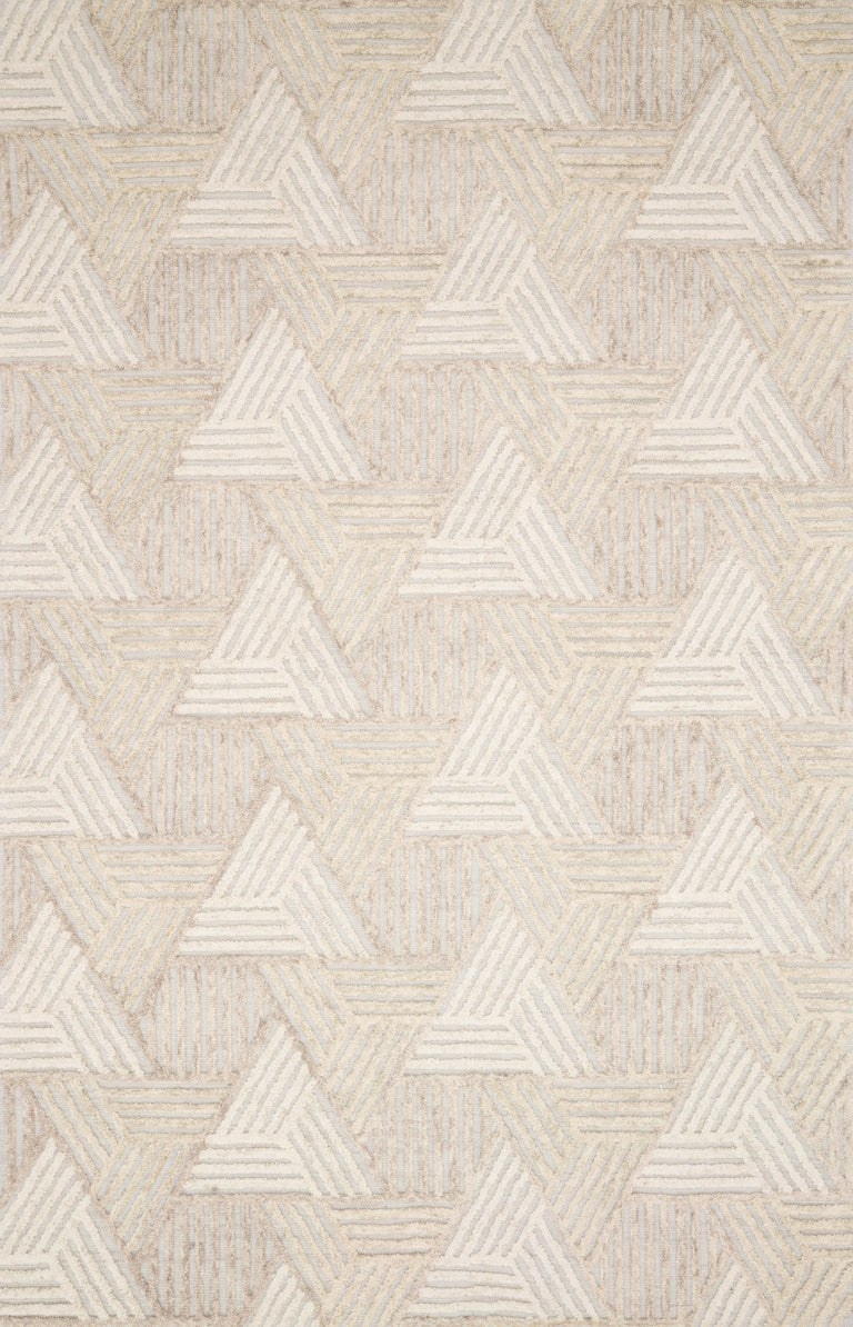 Loloi Rugs Ehren Collection Rug in Oatmeal, Ivory - 11'6" x 15'
