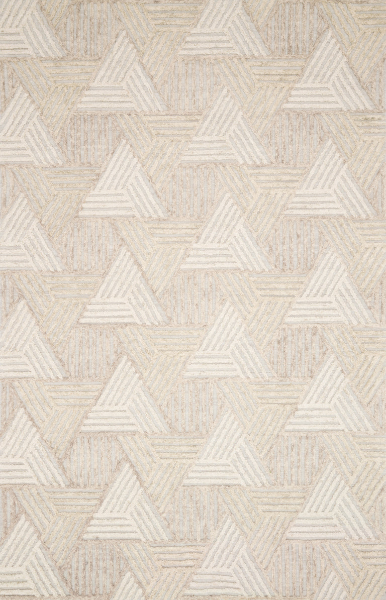 Loloi Rugs Ehren Collection Rug in Oatmeal, Ivory - 11'6" x 15'