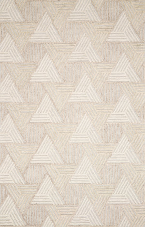 Loloi Rugs Ehren Collection Rug in Oatmeal, Ivory - 9'3" x 13'