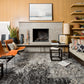 Loloi Rugs Emory Collection Rug in Black, Ivory - 8'11" x 12'5", EMOREB-01BLIV8BC5