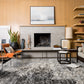 Loloi Rugs Emory Collection Rug in Black, Ivory - 8'11" x 12'5", EMOREB-01BLIV8BC5