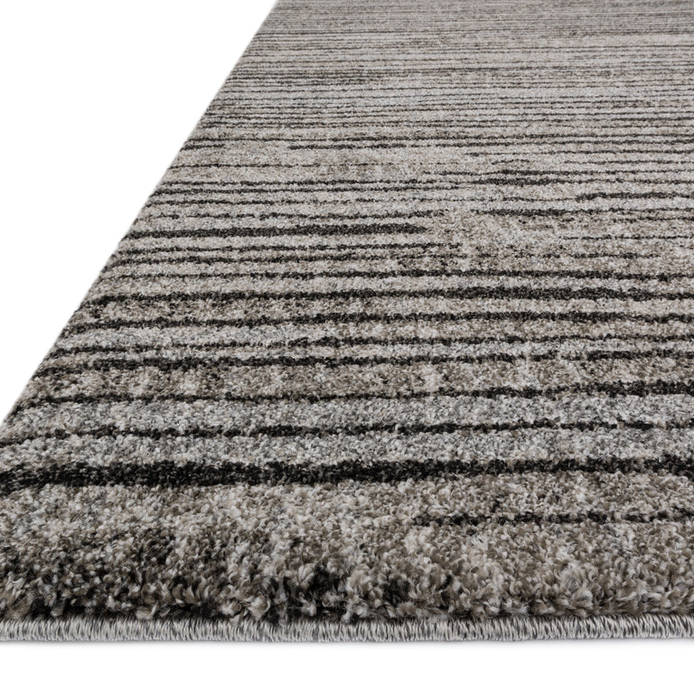 Loloi Rugs Emory Collection Rug in Grey, Black - 8'11" x 12'5"