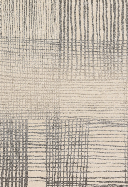 Loloi Rugs Emory Collection Rug in Ivory, Grey - 8'11" x 12'5"