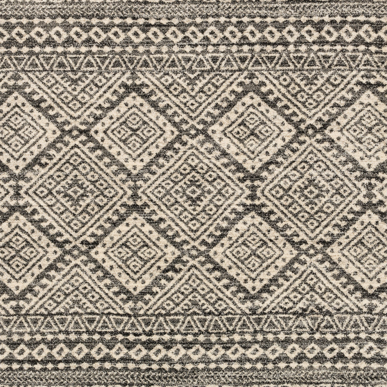 Loloi Rugs Emory Collection Rug in Graphite, Ivory - 8'11" x 12'5"
