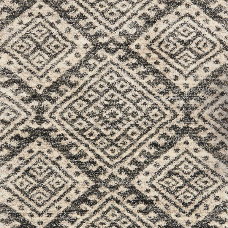 Loloi Rugs Emory Collection Rug in Graphite, Ivory - 8'11" x 12'5"