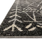 Loloi Rugs Emory Collection Rug in Black, Ivory - 8'11" x 12'5", EMOREB-09BLIV8BC5