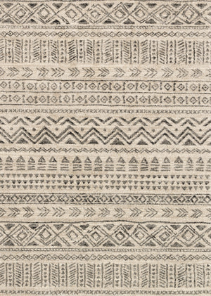 Loloi Rugs Emory Collection Rug in Stone, Graphite - 8'11" x 12'5"