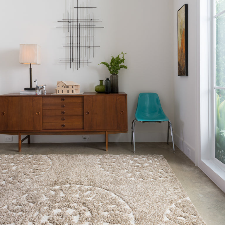 Loloi Rugs Enchant Collection Rug in Beige - 9'0" x 12'0"