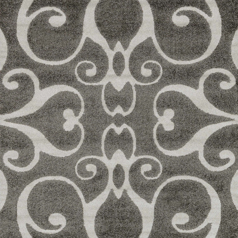 Loloi Rugs Enchant Collection Rug in Smoke - 9'0" x 12'0"