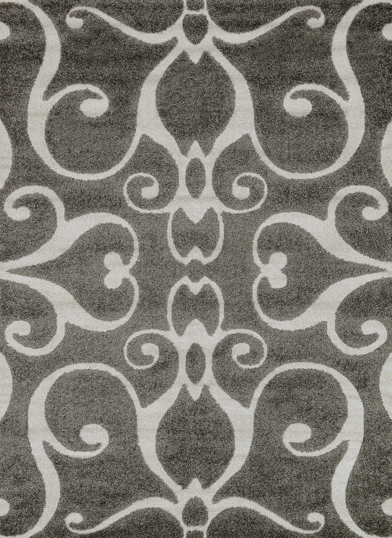 Loloi Rugs Enchant Collection Rug in Smoke - 9'0" x 12'0"
