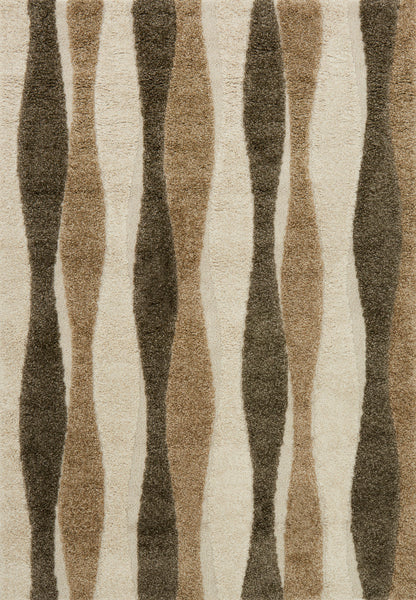 Loloi Rugs Enchant Collection Rug in Neutral - 9'0" x 12'0"