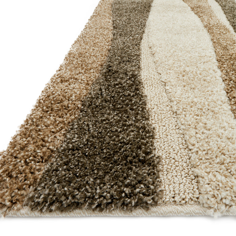 Loloi Rugs Enchant Collection Rug in Neutral - 9'0" x 12'0"