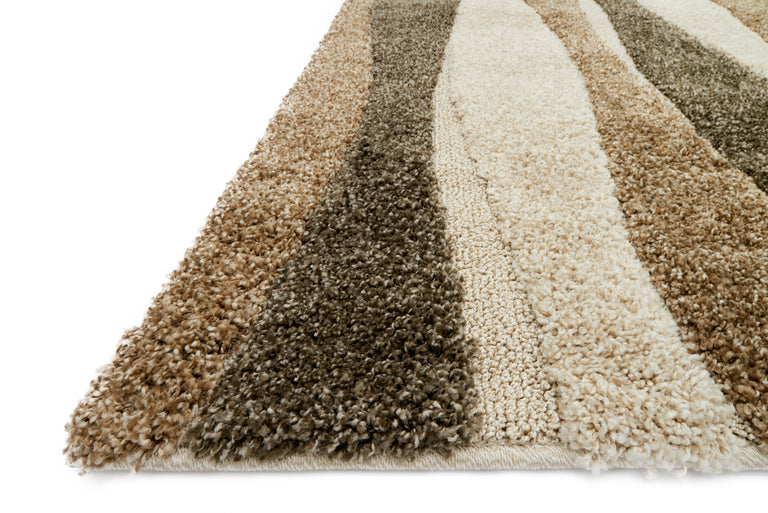 Loloi Rugs Enchant Collection Rug in Neutral - 7'7" x 10'6"