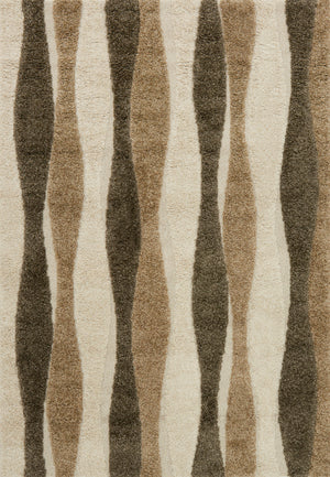 Loloi Rugs Enchant Collection Rug in Neutral - 7'7" x 10'6"