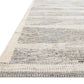 Loloi Rugs Evelina Collection Rug in Pewter, Silver - 9'3" x 13'
