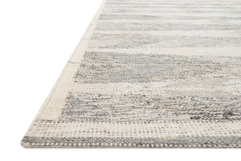 Loloi Rugs Evelina Collection Rug in Pewter, Silver - 9'3" x 13'