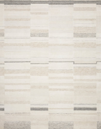 Loloi Rugs Evelina Collection Rug in Ivory, Beige - 9'3" x 13'