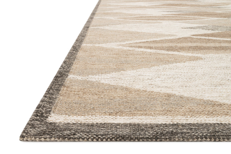 Loloi Rugs Evelina Collection Rug in Taupe, Bark - 7'9" x 9'9"