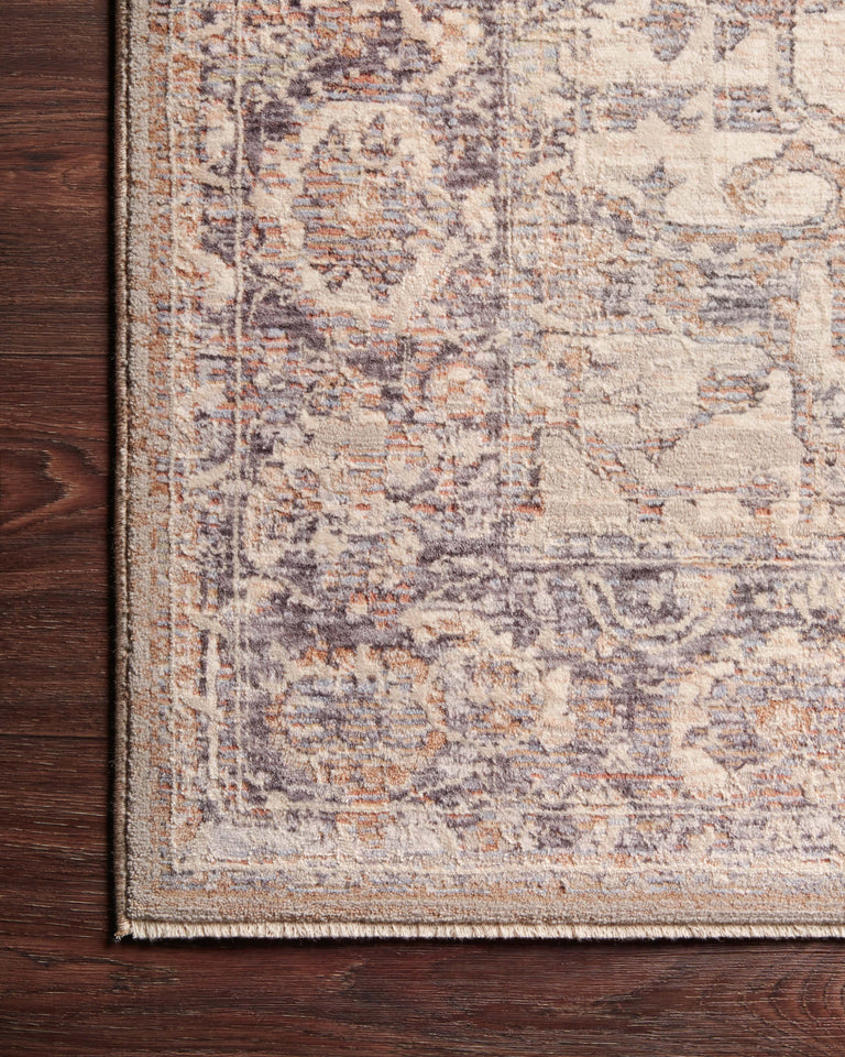 Loloi Rugs Faye Collection Rug in Taupe, Denim - 11'6" x 15'7"