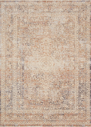 Loloi Rugs Faye Collection Rug in Sky, Sand - 9'6" x 13'1"