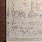 Loloi Rugs Faye Collection Rug in Denim, Rust - 9'6" x 13'1"